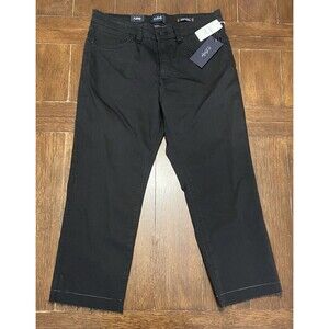34 Heritage $175 NWT Charisma Relaxed Straight Pants In Black Siena 35x30 NWT